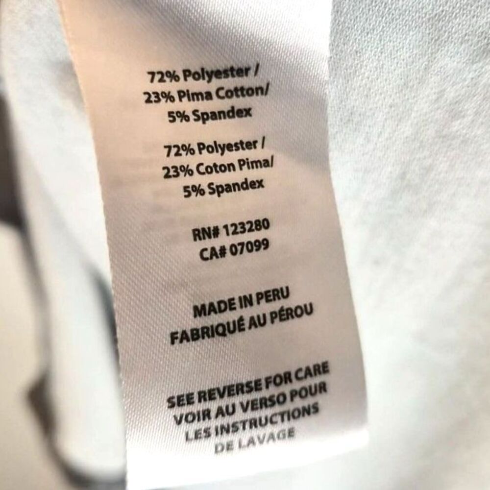 Travis Mathew Mens Polo Shirt Golf Tropical Palm Tree Stretch Performance Small - Picture 5 of 10